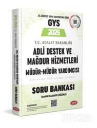 Adalet Bakanlığı Adli Destek Ve Mağdur Hizmetleri Müdürü Ve Müdür Yardımcısı - Karekod Çözümlü - Data Yayınları