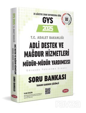 Adalet Bakanlığı Adli Destek Ve Mağdur Hizmetleri Müdürü Ve Müdür Yardımcısı - Karekod Çözümlü - 1