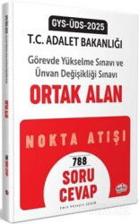 Adalet Bakanlığı GYS-ÜDS Ortak Alan Nokta Atışı Soru-Cevap - Editör Yayınları