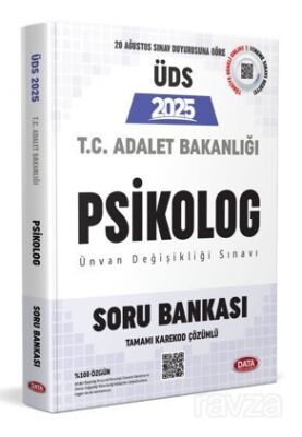 Adalet Bakanlığı Üds Psikolog Soru Bankası - Karekod Çözümlü - 1