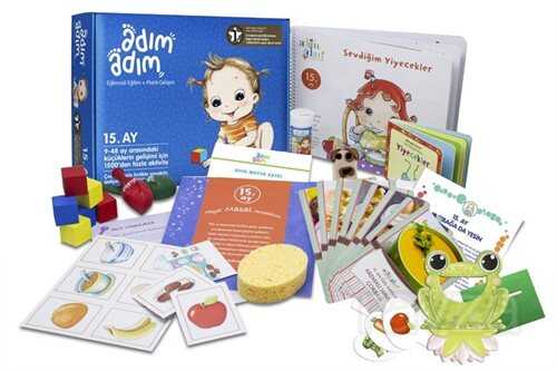 Adım Adım Bebek Eğitim Seti 15. Ay - 1