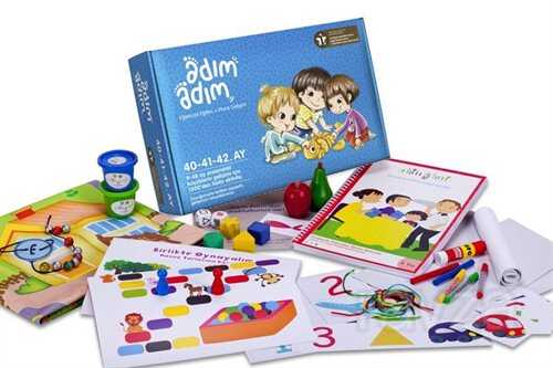 Adım Adım Bebek Eğitim Seti 40-41-42. Ay - 1