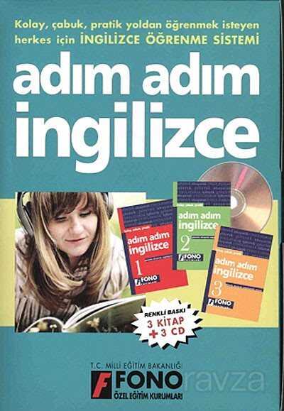 Adım Adım İngilizce (3 Kitap+3 Cd) - Fono Yayınları