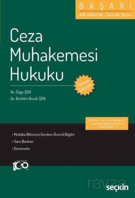 Adli Hakimlik Savcılık Sınavı - BAŞARI - Ceza Muhakemesi Hukuku - 1