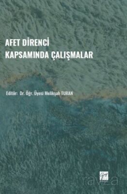 Afet Direnci Kapsamında Çalışmalar - 1