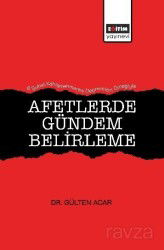 Afetlerde Gündem Belirleme - Eğitim Kitabevi