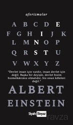 Aforizmalar / Albert Einstein - Siyah Beyaz Yayınları
