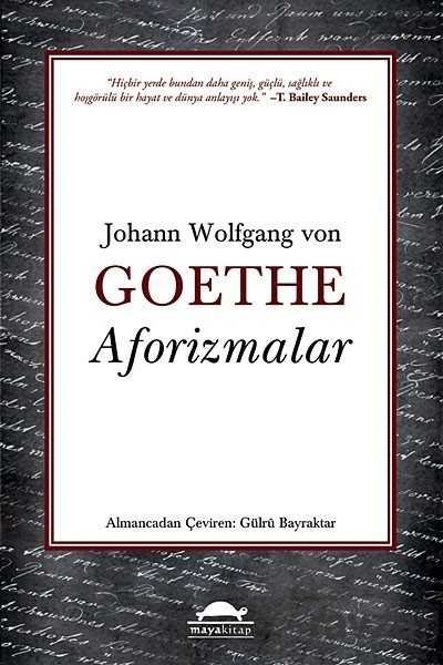Goethe Aforizmalar - 1