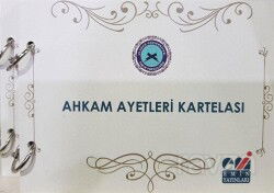 Ahkam Ayetleri Kartalası - Emin Yayınları (Bursa)