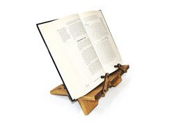 Ahşap Masaüstü Delikli Hafız Rahle Kod:TS021 - Ayfa Basın