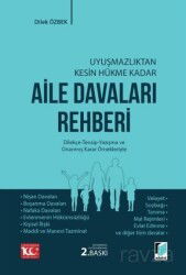 Aile Davaları Rehberi - Adalet Yayınevi
