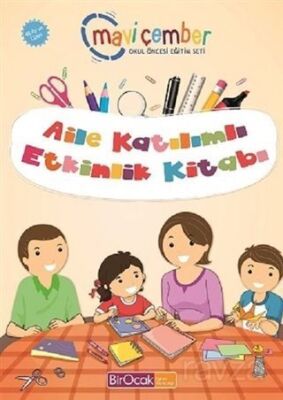 Aile Katılımlı Etkinlik Kitabı (48 Ay ve Üzeri) - Mavi Çember Okul Öncesi Eğitim - 1