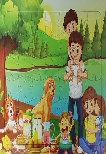 Ailecek Piknik Yapbozu - Ravzakitap Kampanya