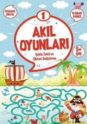 Akıl Oyunları 1 (5+ Yaş) - Dokuz Yayınları (Konya)