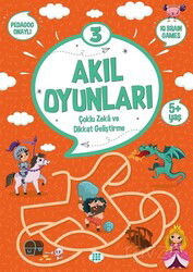Akıl Oyunları 3 (5+ Yaş) - Dokuz Yayınları (Konya)