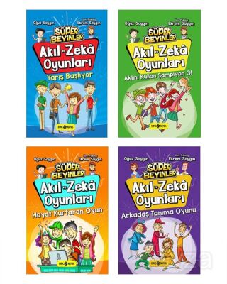 Akıl Ve Zeka Oyunları Seti (4 Kitap) - 1