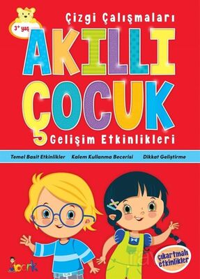 Akıllı Çocuk / Çizgi Çalışmaları - Gelişim Etkinlikleri - 1