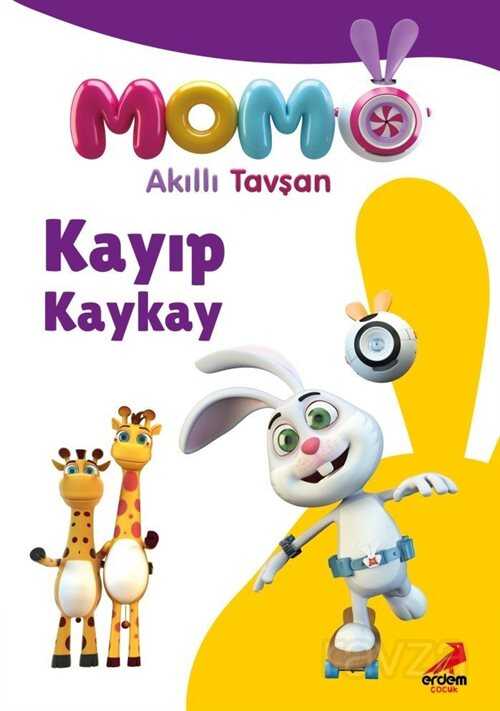 Akıllı Tavşan Momo / Kayıp Kaykay - Erdem Çocuk Yayınları