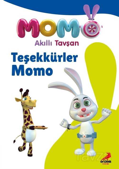 Akıllı Tavşan Momo - Teşekkürler Momo - Erdem Çocuk Yayınları