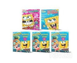 Aktivite Kitapları Seti Sünger Bob - 5 Kitap - Çocuk Gezegeni