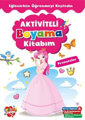 Aktiviteli Boyama Kitabı - Prensesler - 1