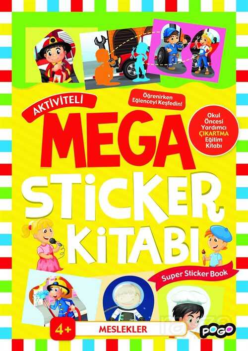 Aktiviteli Mega Sticker / Meslekler - 1