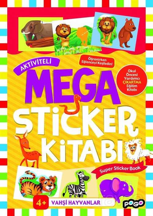 Aktiviteli Mega Sticker / Vahşi Hayvanlar - 1