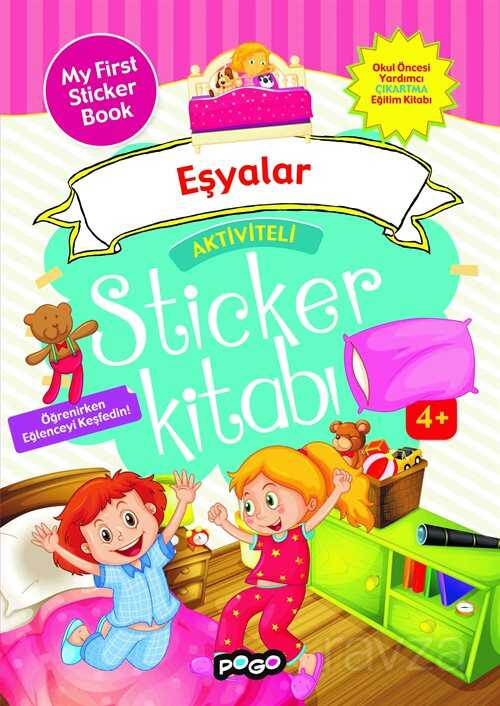 Aktiviteli Sticker Kitabı / Eşyalar - 1