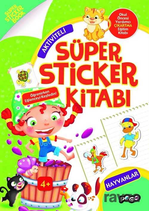Aktiviteli Süper Sticker Kitabı / Hayvanlar - 1
