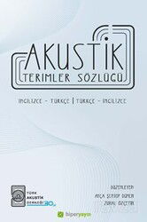 Akustik Terimler Sözlüğü İngilizce-Türkçe Türkçe-İngilizce - Hiper Yayın