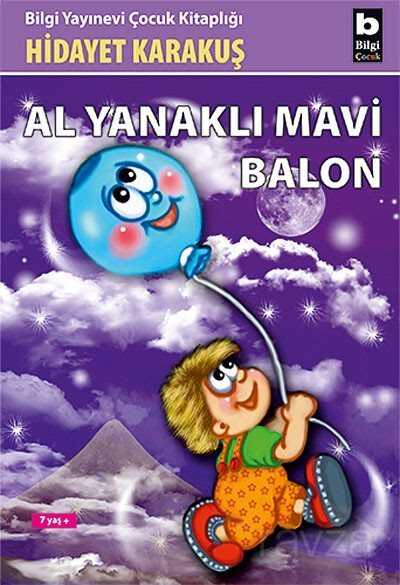 Al Yanaklı Mavi Balon - 1