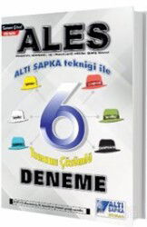 ALES Altışapka Tekniği ile 6 Tamamı Çözümlü Deneme - Altı Şapka Yayınları