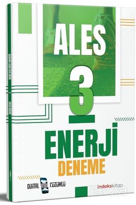 ALES Enerji 3 Deneme Dijital Çözümlü - 1