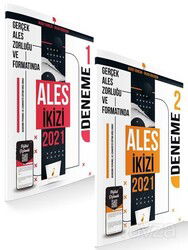 ALES İkizi 2 Özgün Deneme Sınavı Dijital Çözümlü - Pelikan Tıp Teknik Yayınları