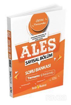 ALES Sayısal Tamamı Çözümlü Soru Bankası - 1