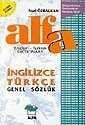 Alfa Genel Sözlük İngilizce-Türkçe 63.000 kelimelik - 1