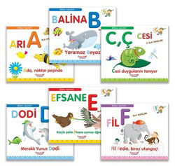 Alfabe Öyküleri (6 Kitap) - Yumurcak Yayınları