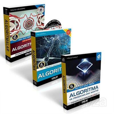 Algoritma Eğitim Seti (3 Kitap) - 1