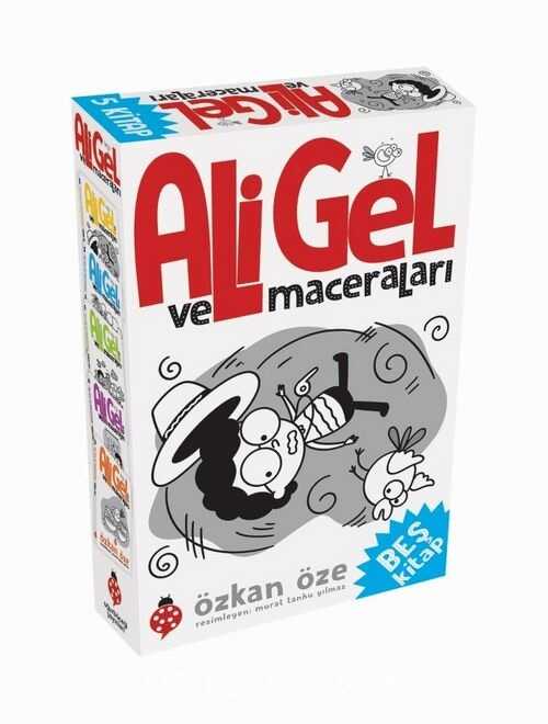 Ali Gel ve Maceraları Seti (5 Kitap) - Uğurböceği Yayınları