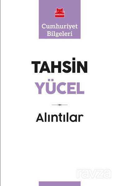 Alıntılar / Cumhuriyet Bilgeleri - Kırmızı Kedi Yayınevi