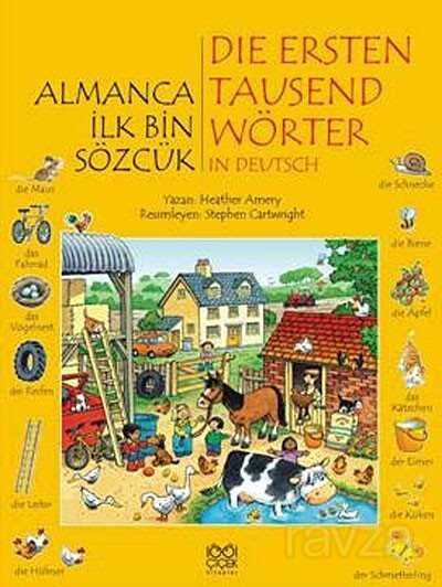 Almanca İlk Bin Sözcük - 1001 Çiçek Kitaplar