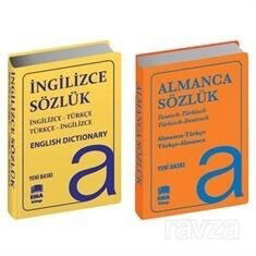 Almanca-Türkçe Sözlük ve İngilizce-Türkçe Sözlük (2 Kitap Set Biala Kapak) - Ema Kitap