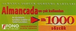 Almancada İlk 1000 Sözcük Kartları - Fono Yayınları