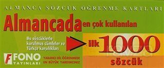 Almancada İlk 1000 Sözcük Kartları - 1