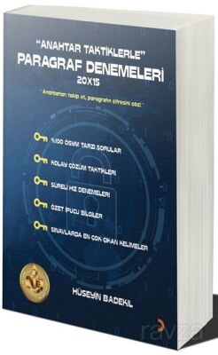 Anahtar Taktiklerle Paragraf Denemeleri 20×15 - 1