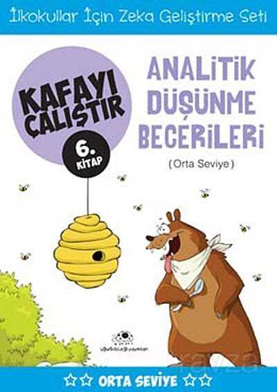 Analitik Düşünme Becerileri / Kafayı Çalıştır 6. Kitap (Orta Seviye) - Uğurböceği Yayınları