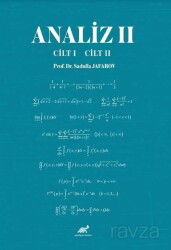 Analiz II (Cilt I Cilt II) - Paradigma Akademi Yayınları (Edirne)