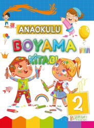 Anaokulu Boyama Kitabı 2 - Pırıltı Kitapları