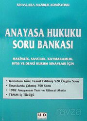 Anayasa Hukuku Soru Bankası (Hakimlik, Savcılık, Kaymakamlık, KPSS ve Dengi Kurum Sınavları İçin) - Umut Kitap