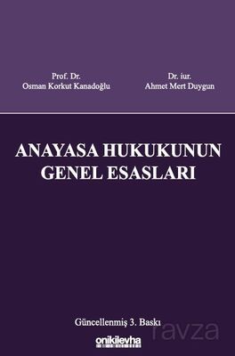 Anayasa Hukukunun Genel Esasları - 1